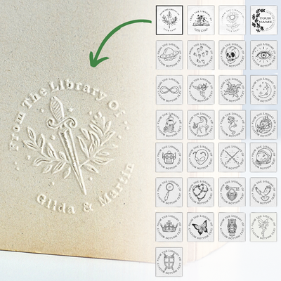 Embosseur de livres personnalisé