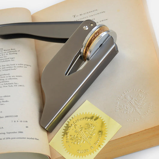 Embosseur de livres personnalisé