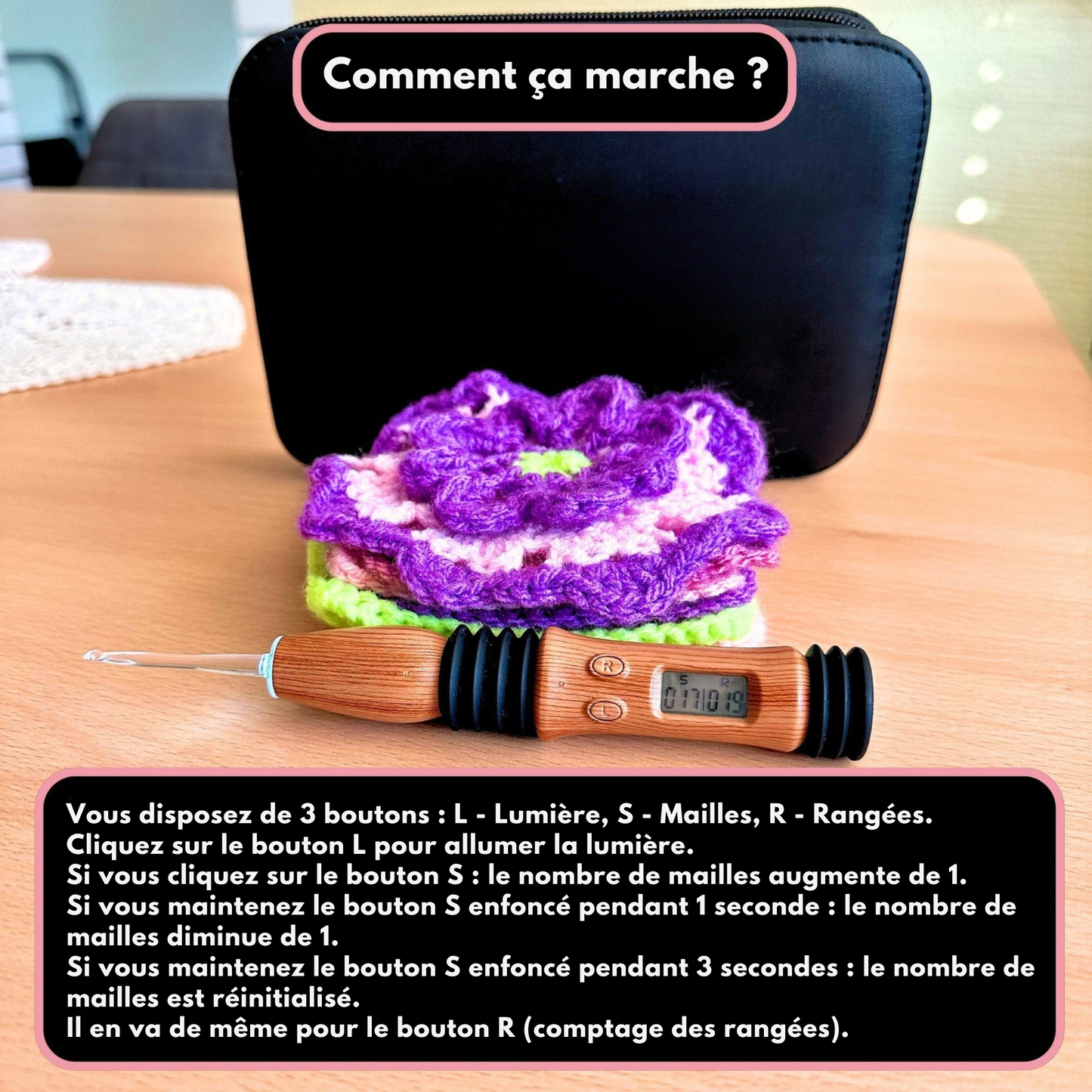 Kit de crochet vintage