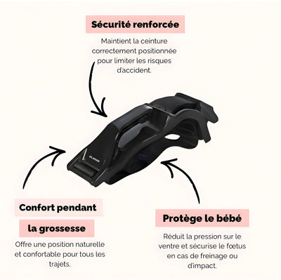 Ceinture de sécurité pour grossesse