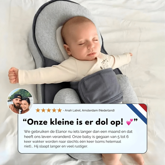 Anti-reflux- en anti-koliekbedje voor baby's