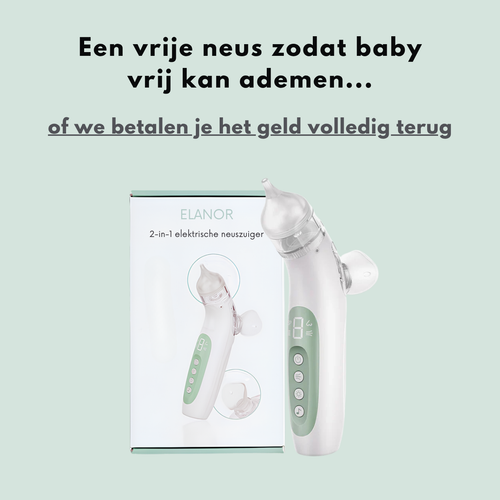 2-in-1 elektrische neuszuiger